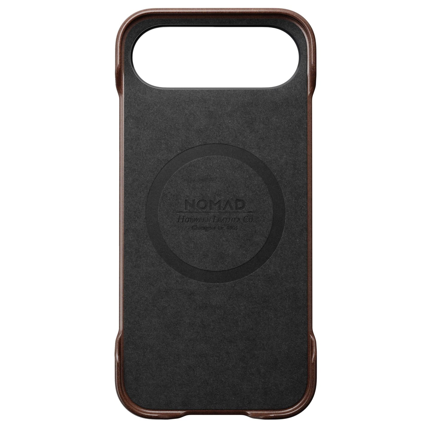 Nomad Traditional Leather Case iPhone 17 Air Rustic Brown Horween