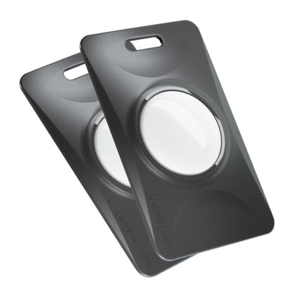 KeySmart SlimCard for AirTag 2er Pack Black