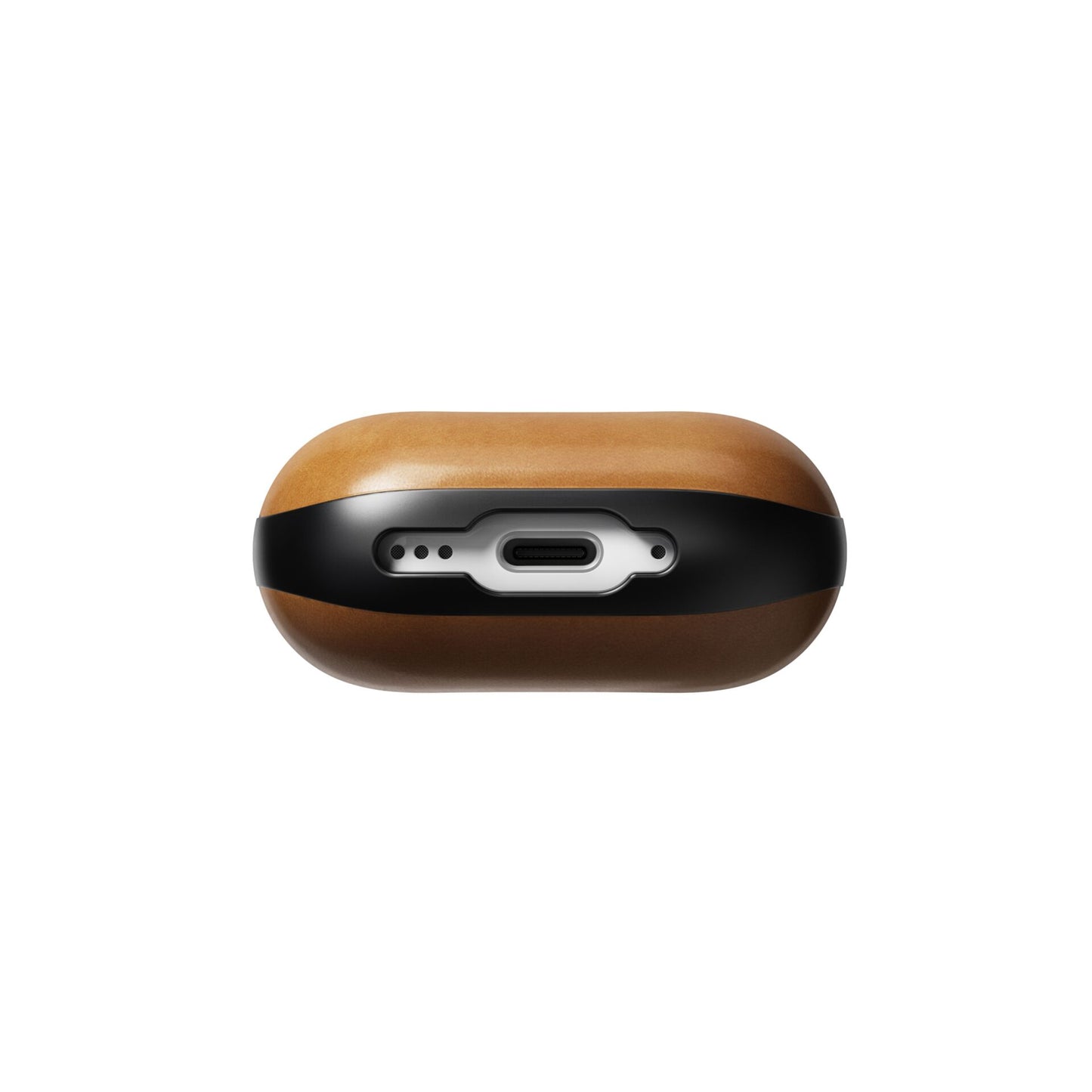 Nomad Modern Leather Case Airpods 4 English Tan-C