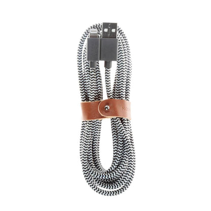 Native Union Belt Cable USB-A to Lightning 3m Zebra