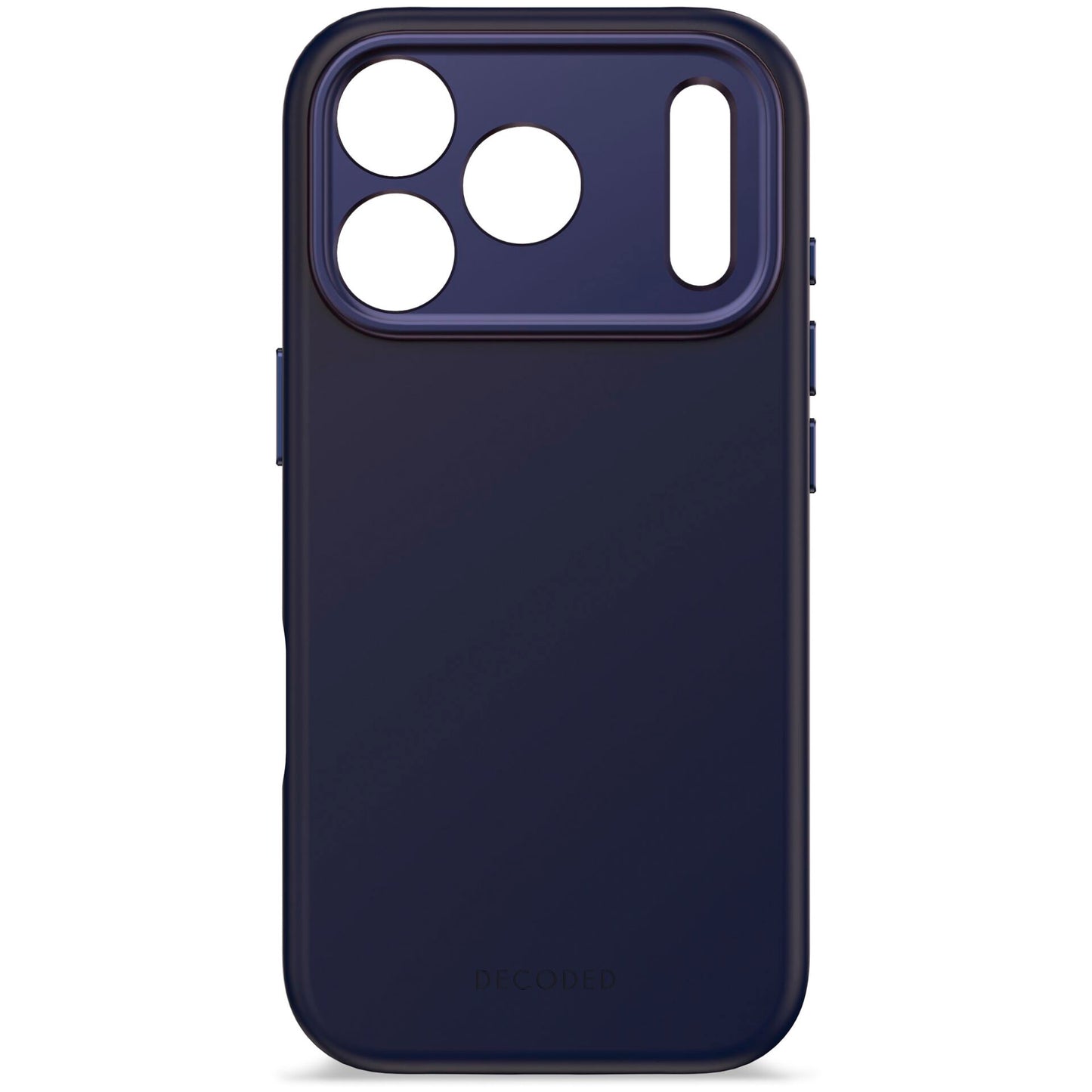 Decoded AntiMicrobial Silicone Backcover iPhone 17 Pro True Navy