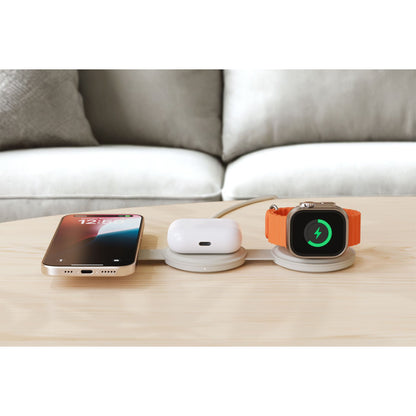 Satechi OntheGo 3-in-1 Wireless Charger Sand