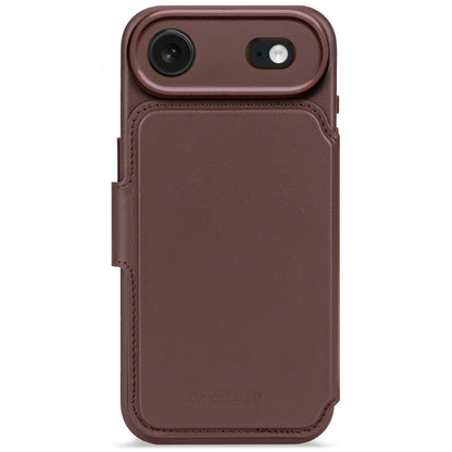 Decoded Leather Detachable Wallet iPhone 17 Air Chocolate Brown