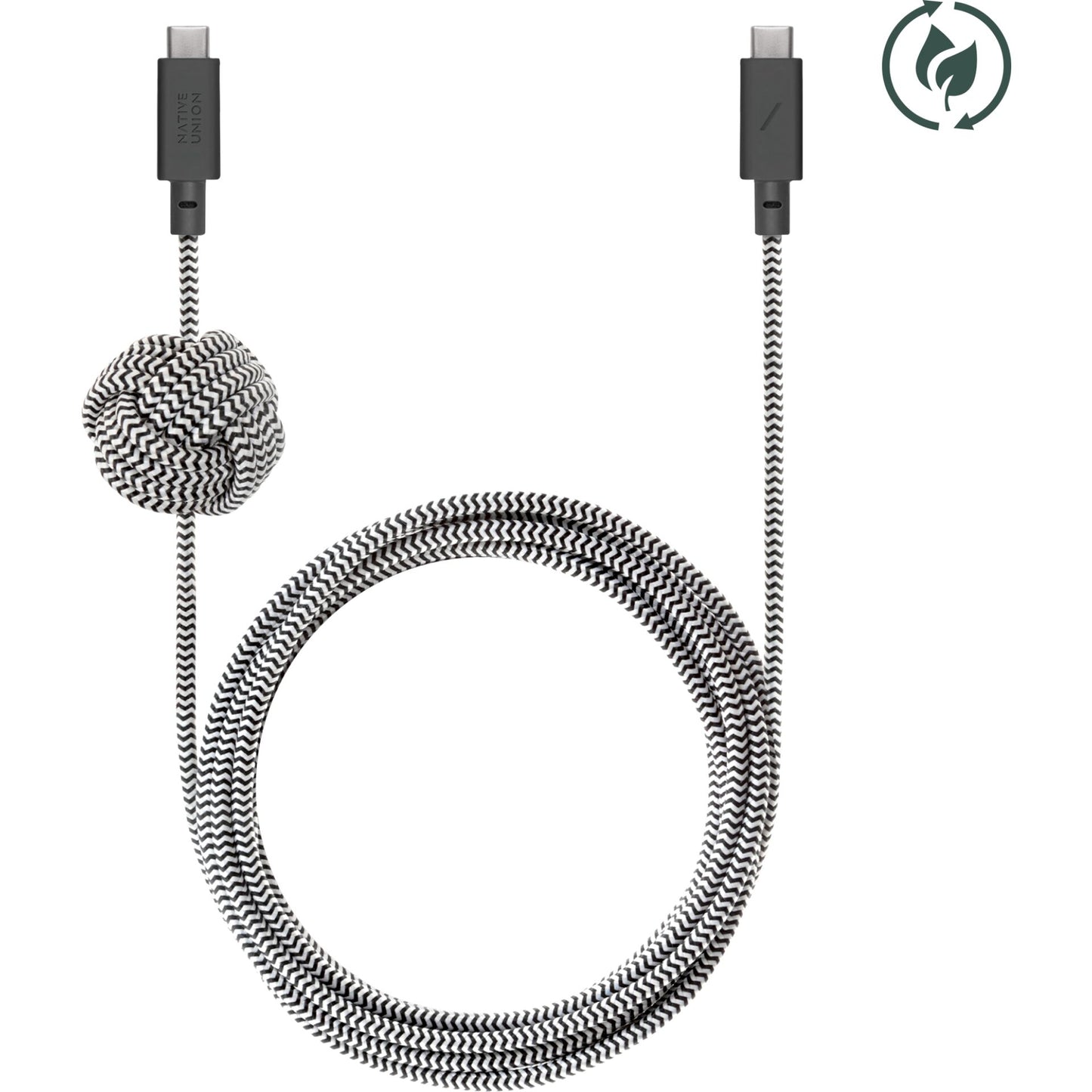 Native Union Anchor Cable USB-C to USB-C 3m Zebra