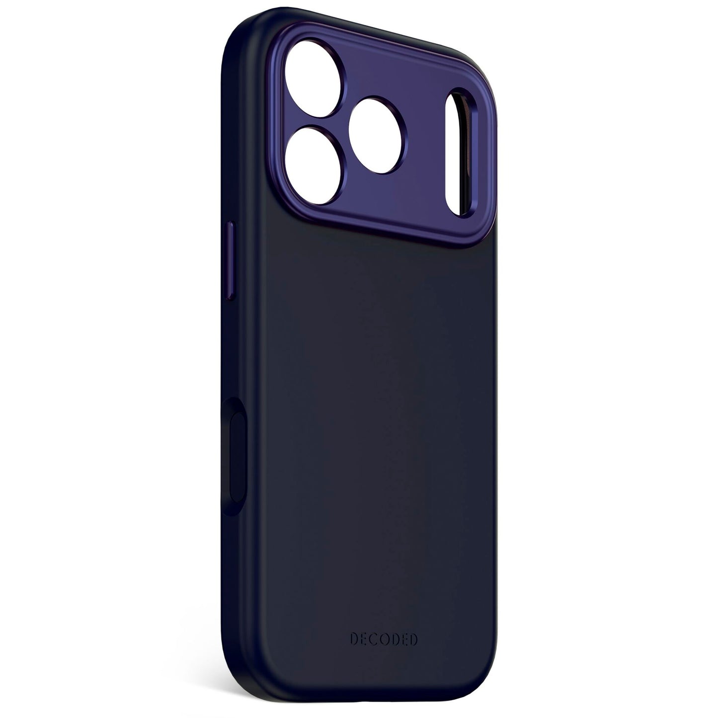 Decoded AntiMicrobial Silicone Backcover iPhone 17 Pro True Navy