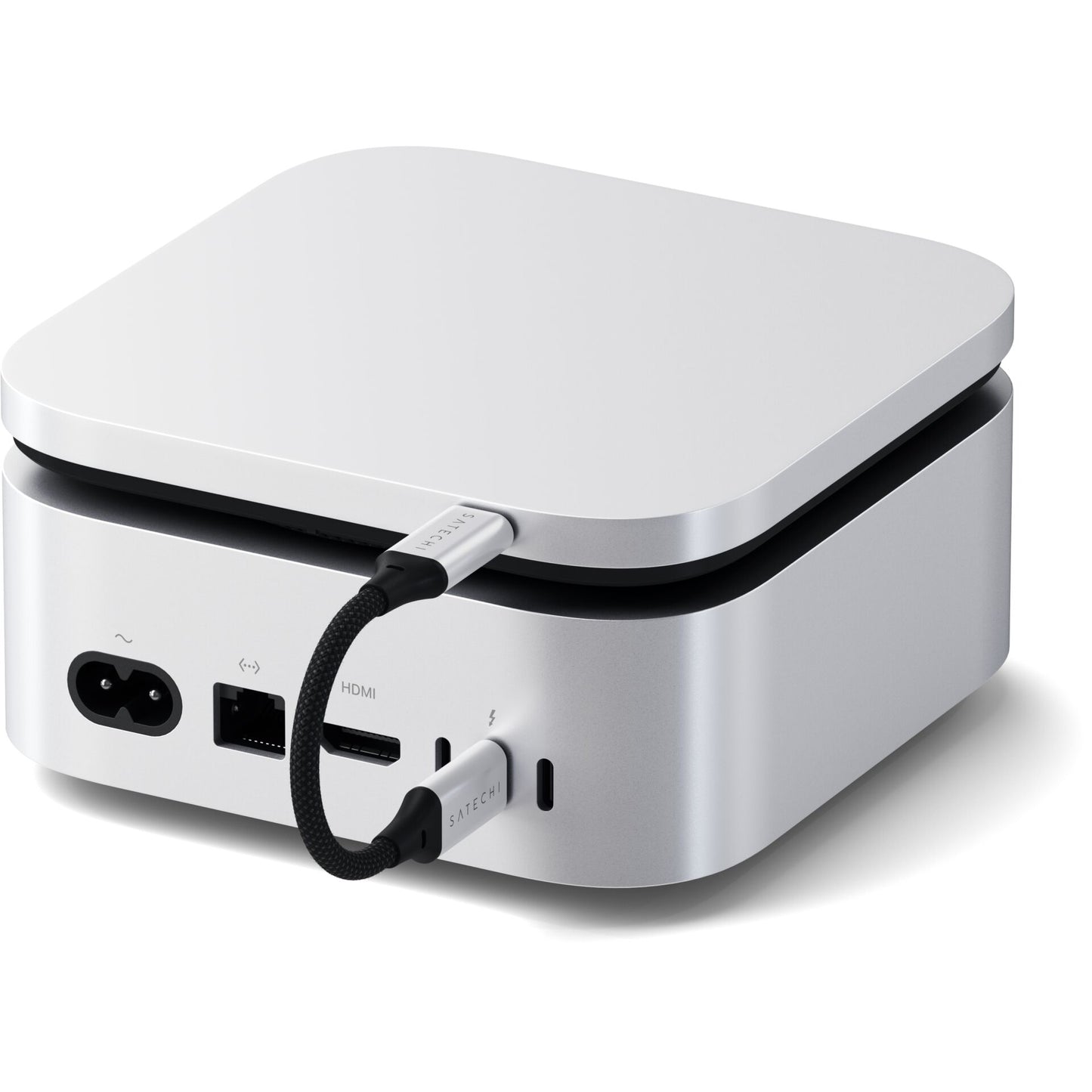 Satechi USB4 Slim NVMe SSD Enclosure silver