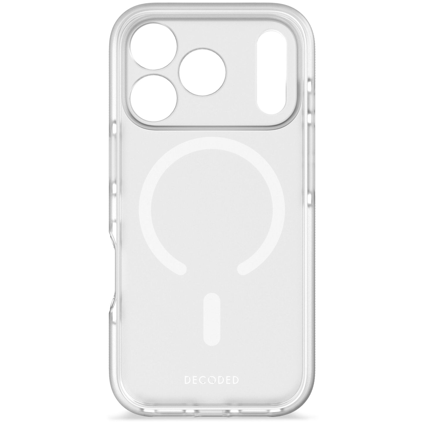 Decoded DropTec Transparent Backcover iPhone 17 Pro Max White