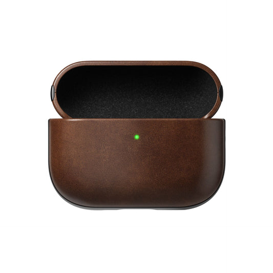 Nomad Modern Leather Case Pro 3 Airpods Pro 3 Rustic Brown Horween