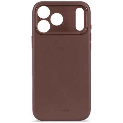 Decoded Leather Backcover iPhone 17 Pro Chocolate Brown