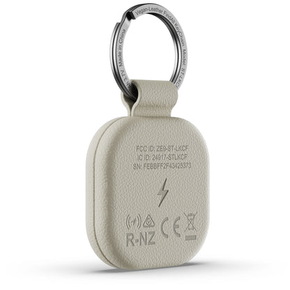 Satechi Vegan-Leather FindAll Keychain Sand