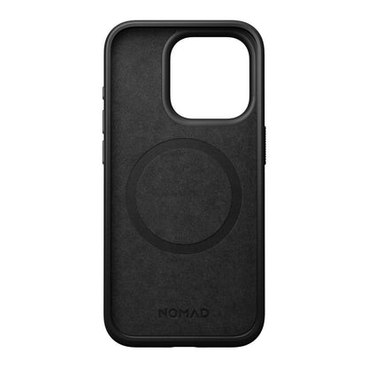 Nomad Modern Leather Case iPhone 15 Pro Black