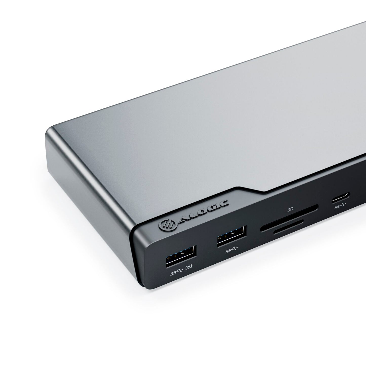 Alogic 14-in-1 USB-C PD DV4 Quad Display Docking Station Space Grey