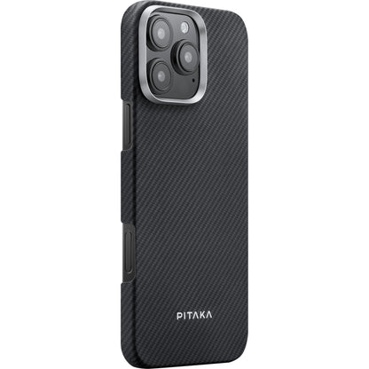 Pitaka MagEZ Case 6 600D for iPhone 16 Pro Black/Grey Twill