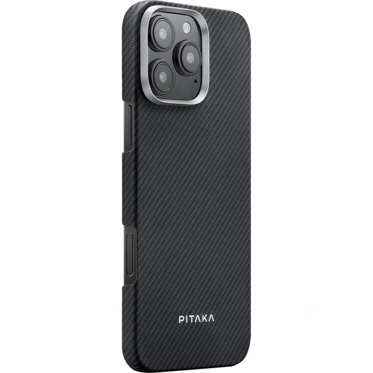 Pitaka MagEZ Case 6 600D for iPhone 16 Pro Black/Grey Twill