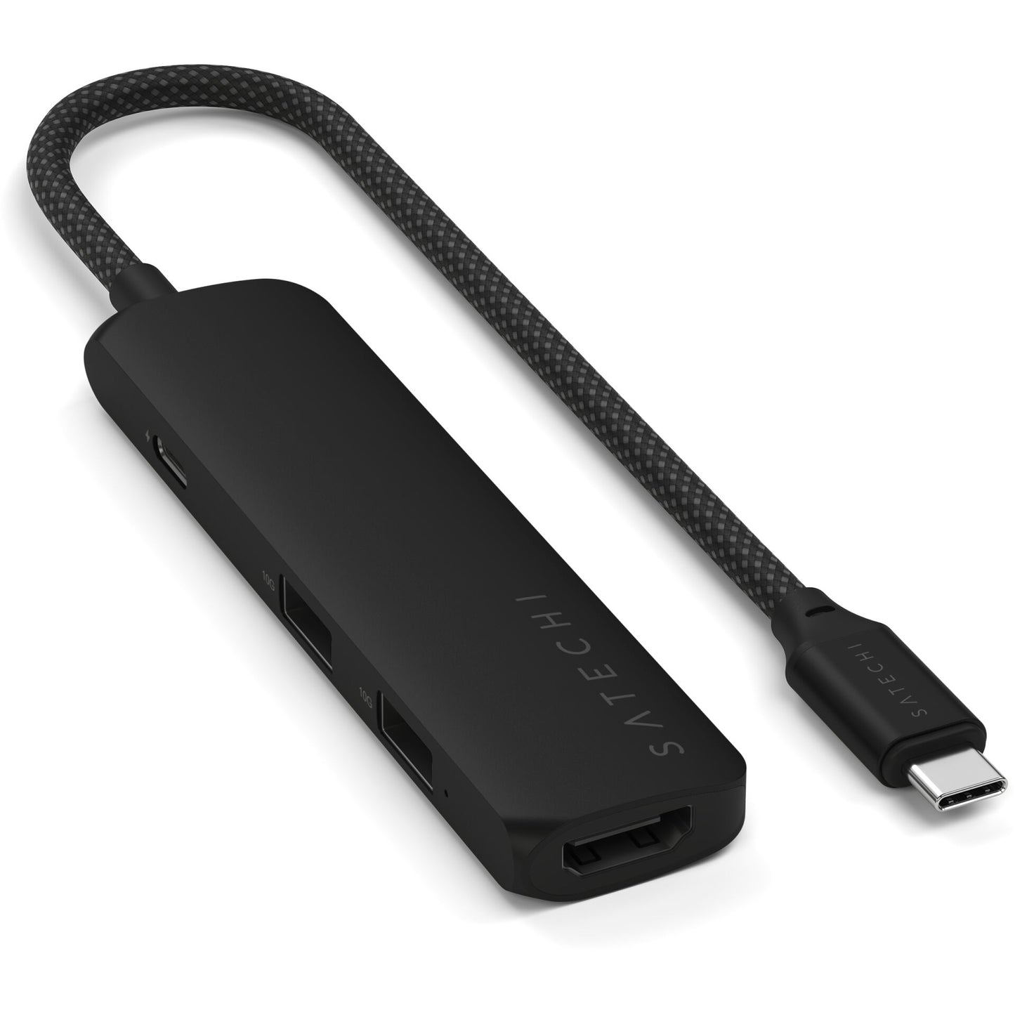 Satechi USB-C 4-in-1 Slim Multiport Adapter 4K Black