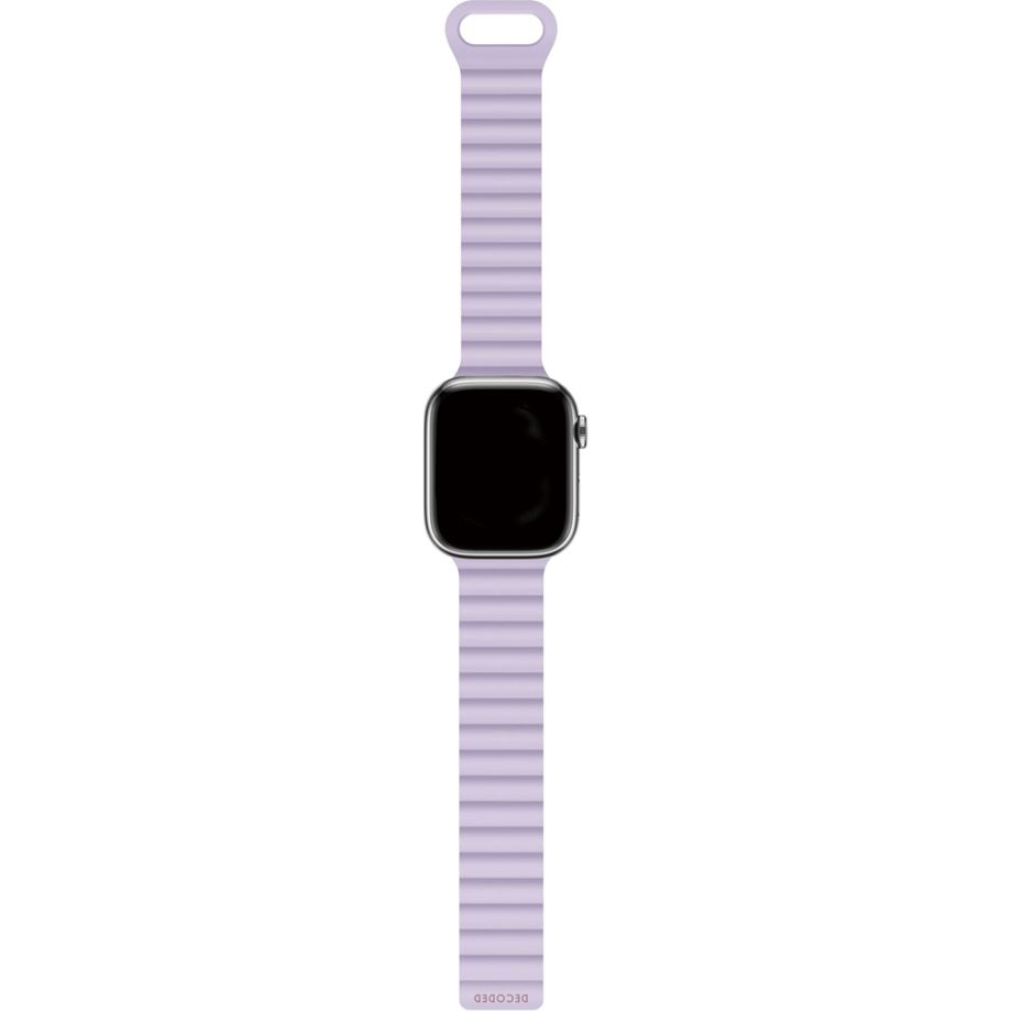 Decoded Silicone Magnet Traction Loop Strap 42/44/45/49mm Lavender