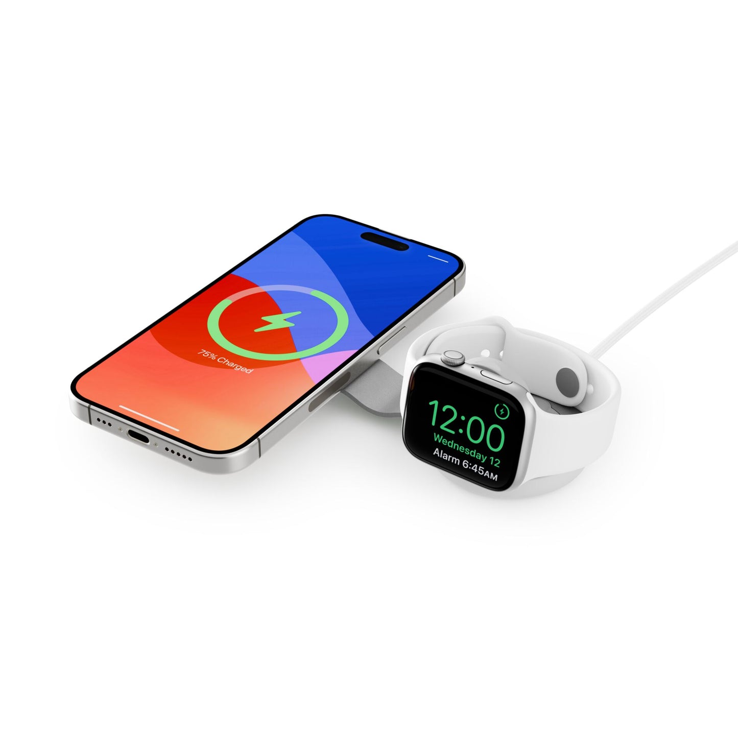 Twelve South ButterFly SE 2-in-1 Qi2 Wireless Charger White