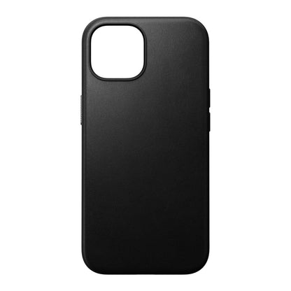 Nomad Modern Leather Case iPhone 15 Black