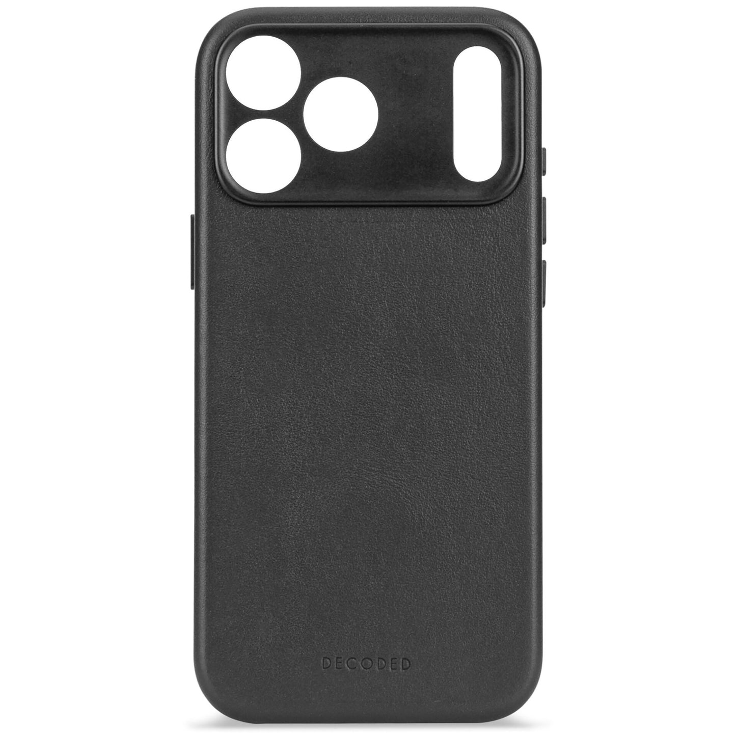 Decoded Leather Backcover iPhone 17 Pro Black