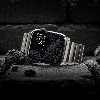 Nomad Strap Titanium Silver V2 42/44/45/49mm