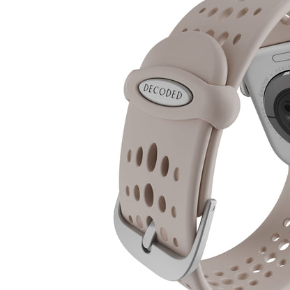 Decoded Silicone Ares O Strap for Apple Watch 40/42mm Clay