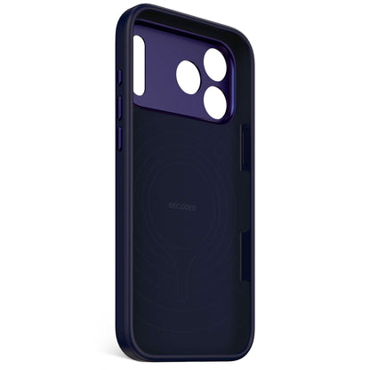 Decoded AntiMicrobial Silicone Backcover iPhone 17 Pro Max Navy