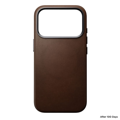 Nomad Traditional Leather Case iPhone 17 Pro Brown