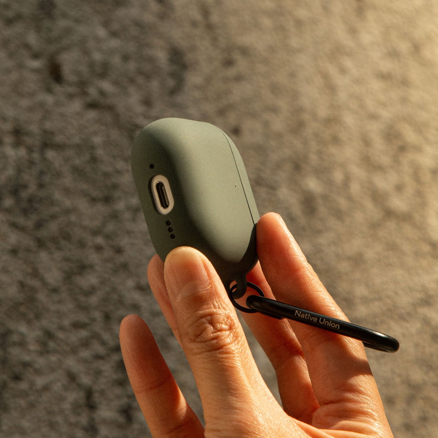 Native Union Active AirPods 4. Gen Silicone Case Green