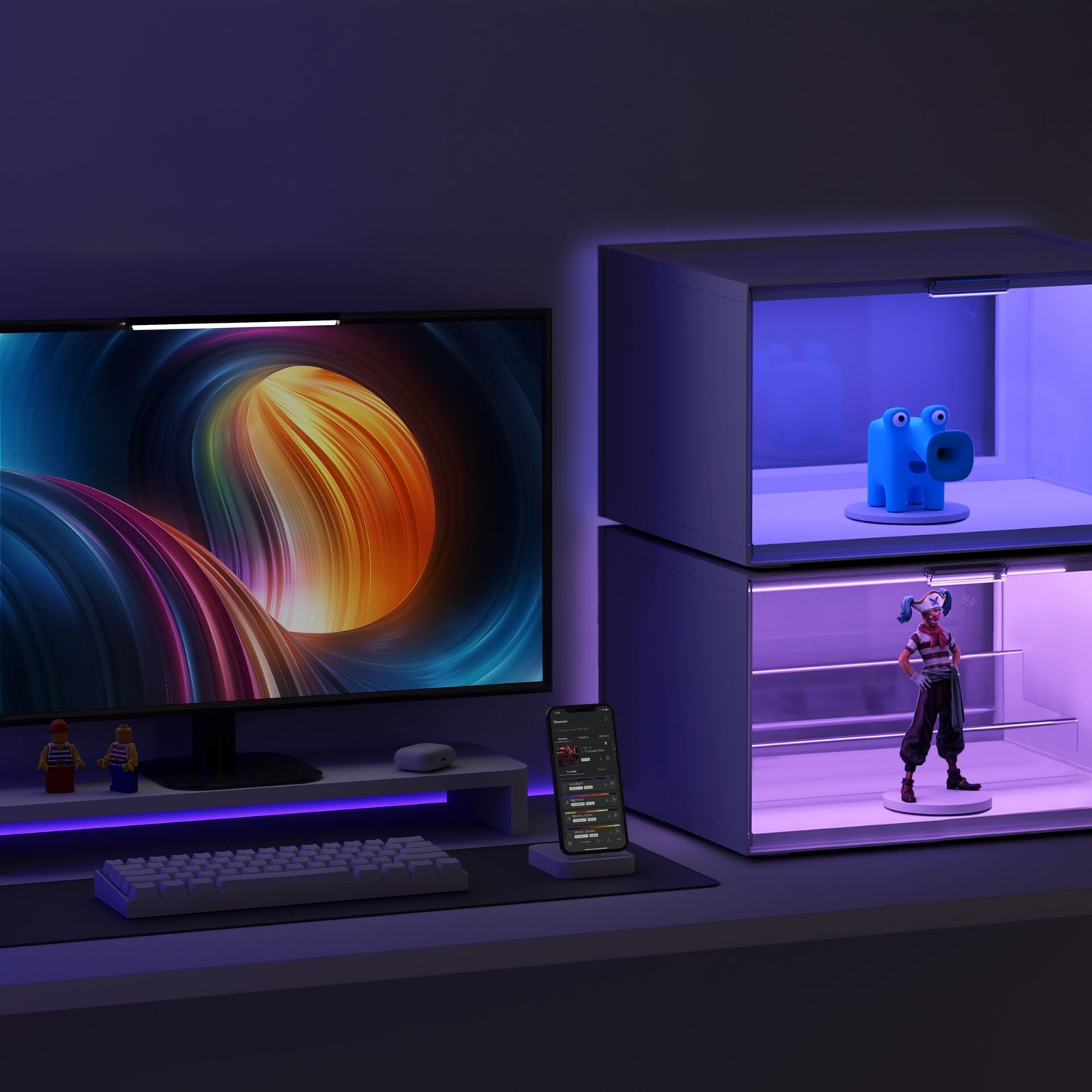 NanoleafxFantaqi EXPO Smart LED Display Case Expansion Pack 1PK