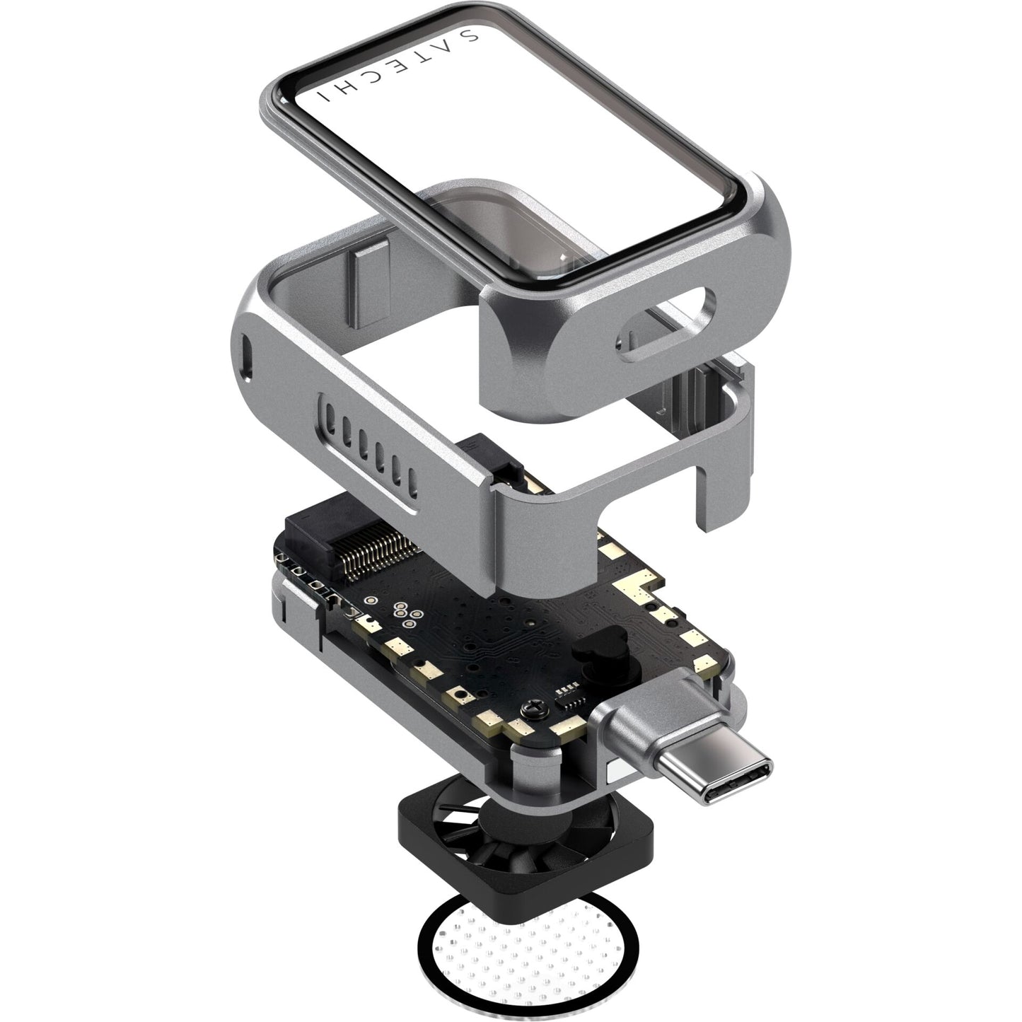 Satechi USB-C Mini NVMe SSD Enclosure space grey