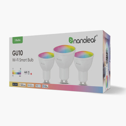 Nanoleaf Essentials Matter WLAN Smart Bulb GU10 - 3PK