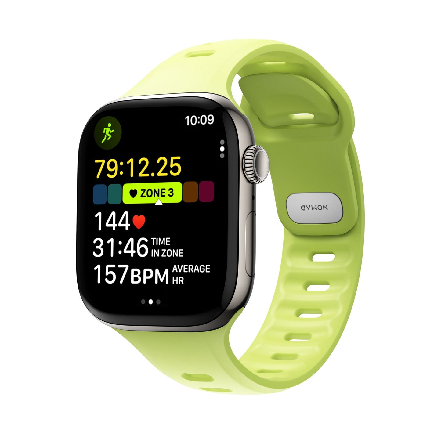 Nomad Tempo Band 46mm Lime