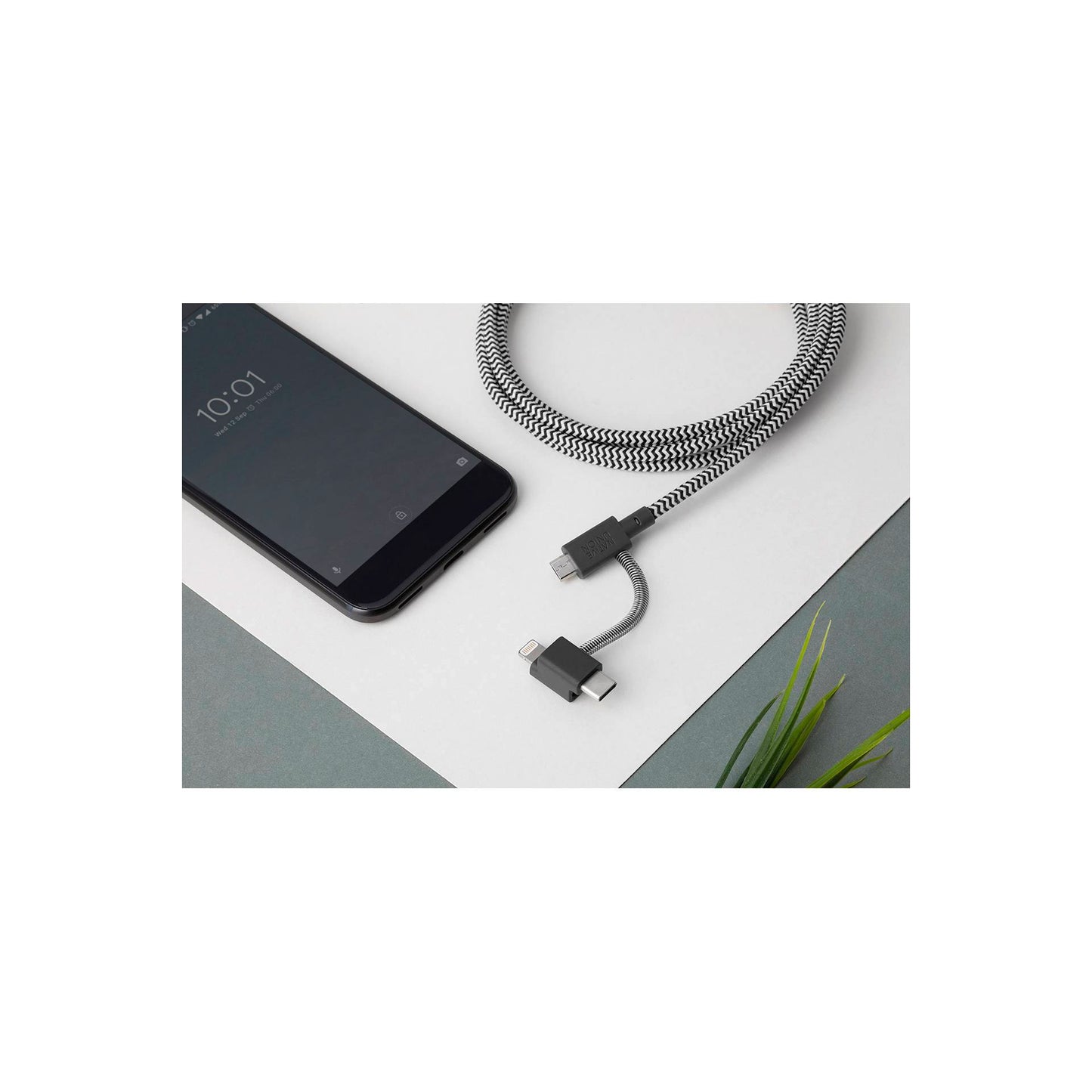 Native Union Belt Cable Universal 2m Zebra