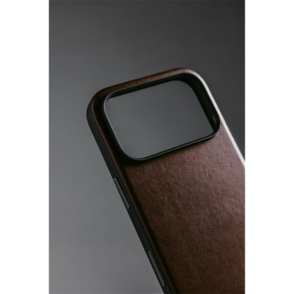Nomad Modern Leather Case iPhone 17 Pro Max Brown