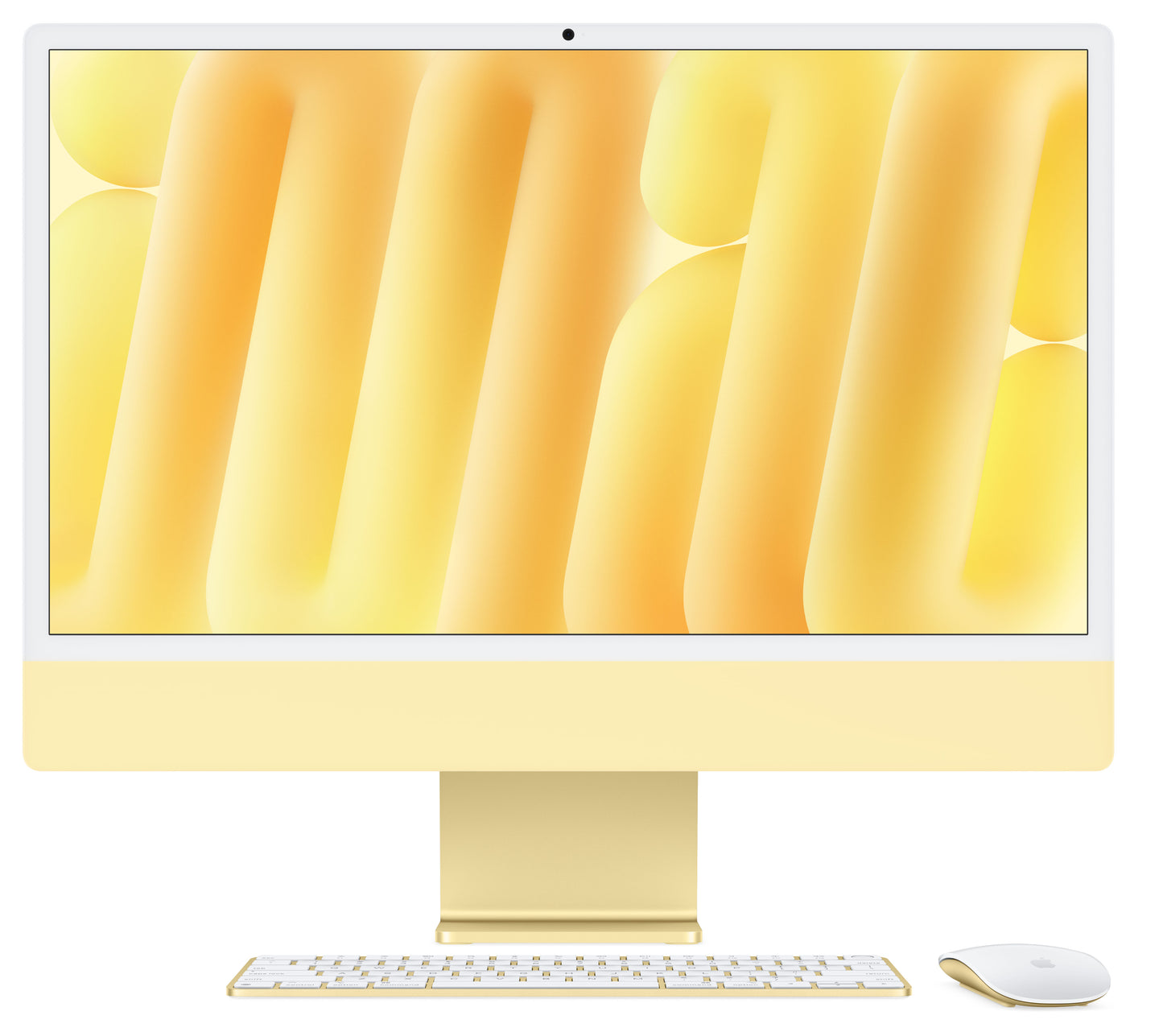 iMac 24" mit 4.5K Retina Display, M4 Chip 10-Core CPU und 10-Core GPU, 16GB, 256GB SSD, gelb