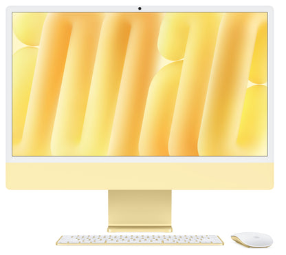 iMac 24" mit 4.5K Retina Display, M4 Chip 10-Core CPU und 10-Core GPU, 16GB, 256GB SSD, gelb