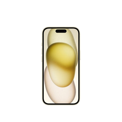 iPhone 15, 128GB, gelb