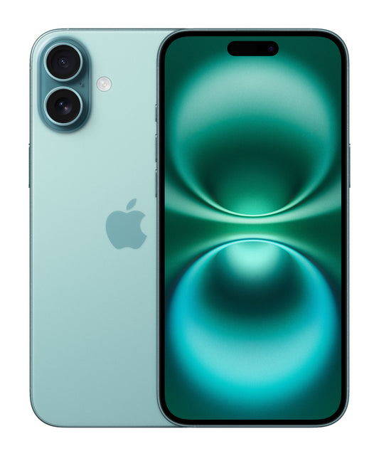 iPhone 16 Plus, 128GB, blaugrün