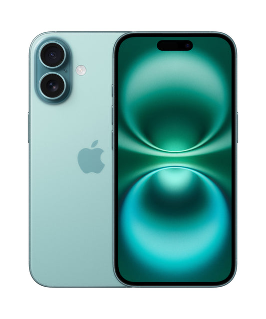 iPhone 16, 128GB, blaugrün