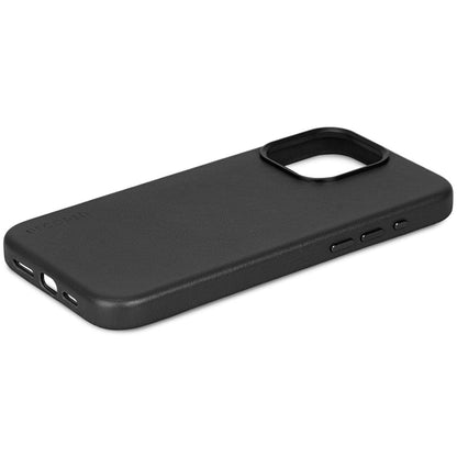 Decoded Leather Backcover for iPhone 15 Pro Black