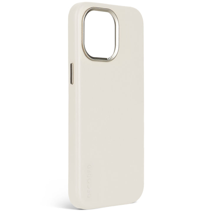 Decoded Leather Backcover for iPhone 15 Pro Max Clay