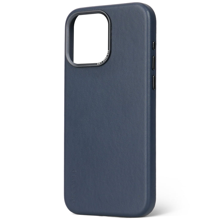 Decoded Leather Backcover for iPhone 15 Pro Max True Navy