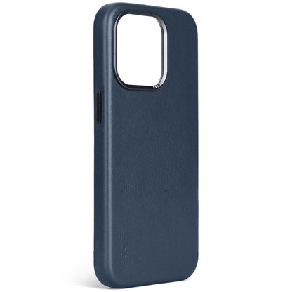 Decoded Leather Backcover for iPhone 15 Pro True Navy