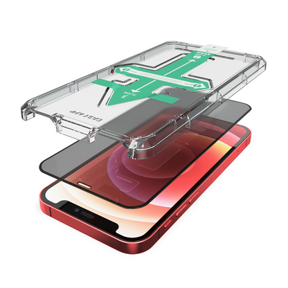 NEXT.ONE iPhone Privacy Schutzglas mit Anbringhilfe - iPhone 12 mini