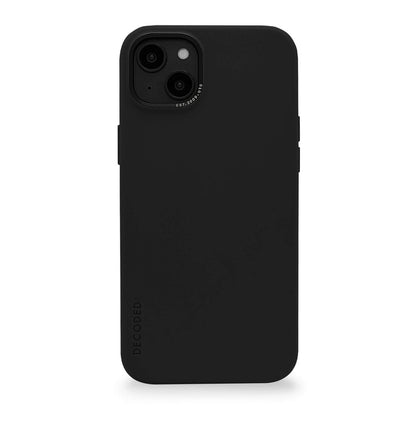 Decoded - AntiMicrobial Silicone Backcover | iPhone 14 (6.1 inch) - Charcoal