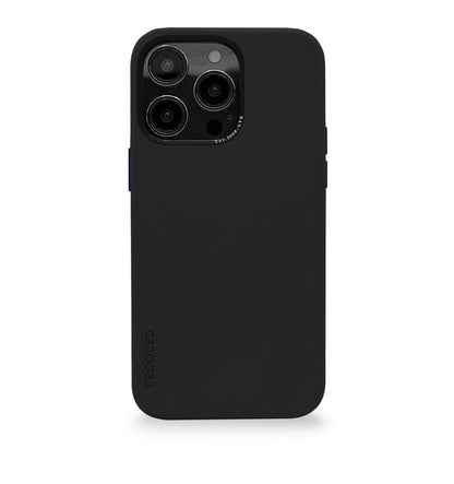 Decoded - AntiMicrobial Silicone Backcover | iPhone 14 Pro (6.1 inch) - Charcoal