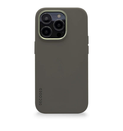 Decoded - AntiMicrobial Silicone Backcover | iPhone 14 Pro Max (6.7 inch) - Olive