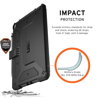 UAG Urban Armor Gear Metropolis Case | Apple iPad 10,2" (2021 - 2019) | schwarz