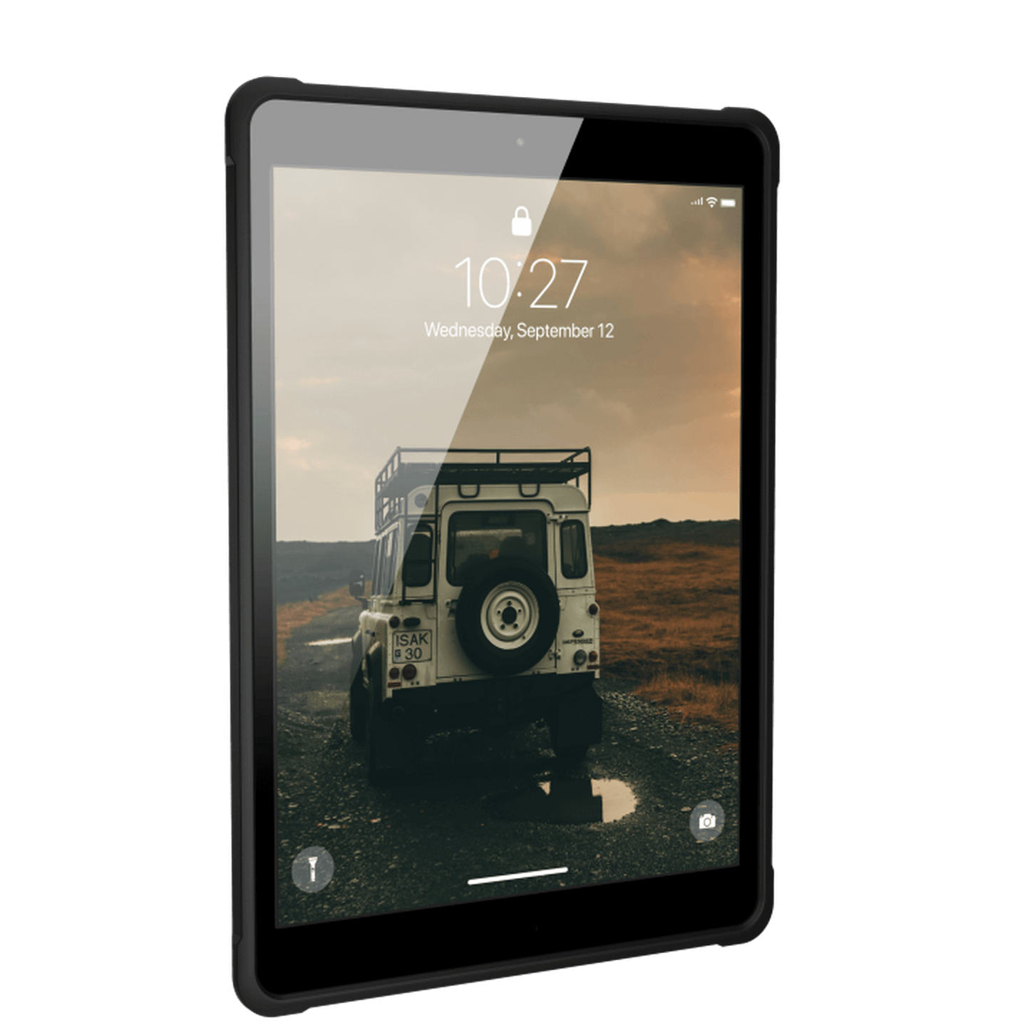 UAG Urban Armor Gear Metropolis Handstrap Case | iPad 10,2" (2021 - 2019) | schwarz