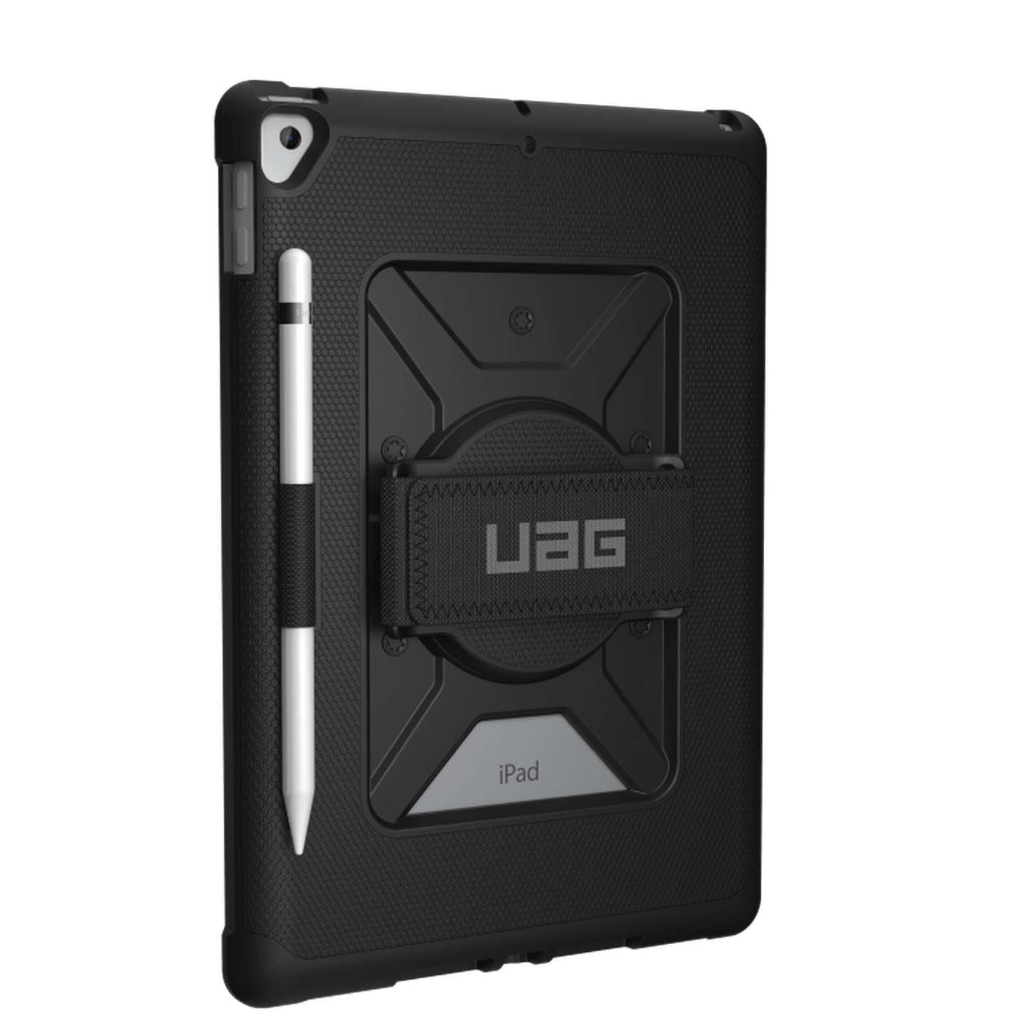 UAG Urban Armor Gear Metropolis Handstrap Case | iPad 10,2" (2021 - 2019) | schwarz